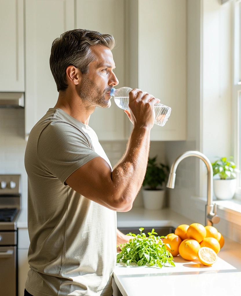 Natürliche Inhaltsstoffe für Männer Wellness