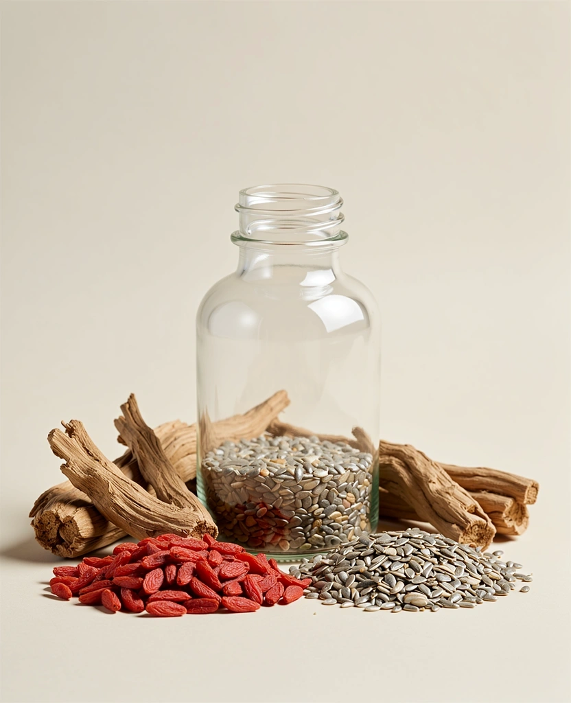 Natural capsules for strength and vitality - Zutaten